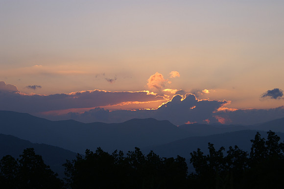 From the top of Jonas Ridge, NC