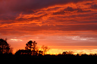 Sunsets from my backyard