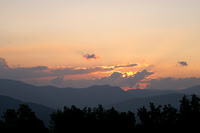From the top of Jonas Ridge, NC
