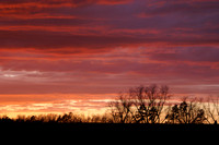 Sunsets from my backyard