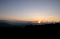 From the top of Jonas Ridge, NC