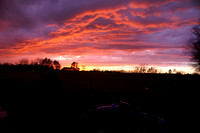 Sunsets from my backyard