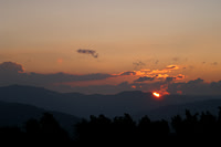 From the top of Jonas Ridge, NC