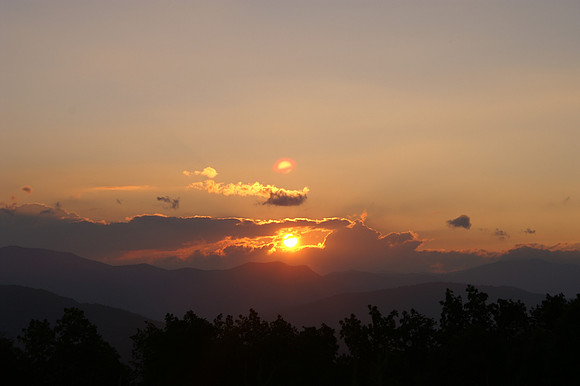 From the top of Jonas Ridge, NC