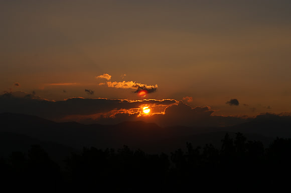 From the top of Jonas Ridge, NC