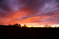 Sunsets from my backyard
